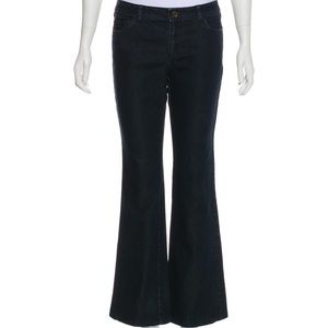 Lafayette 148 Mid-Rise Wide-Leg Jeans US 2